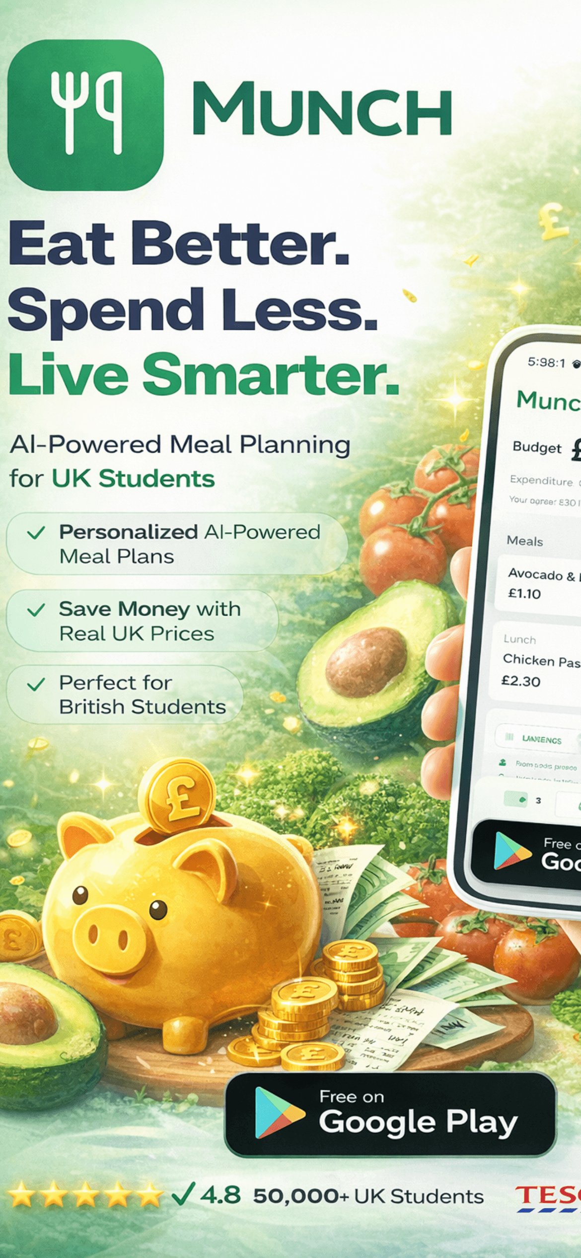 MUNCH app